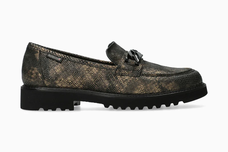 Mocassins SALKA métalliques