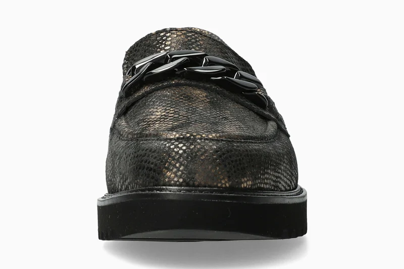 Mocassins SALKA métalliques
