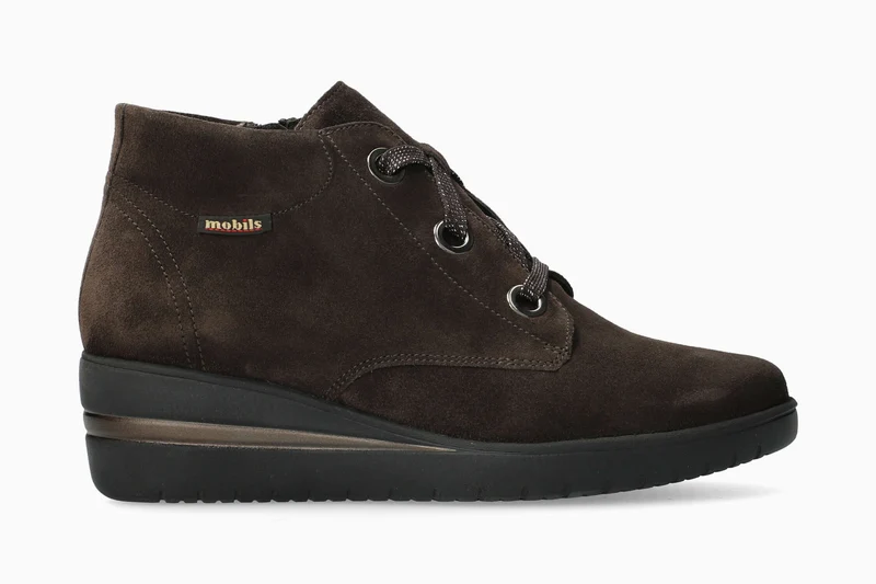Bottines PERYNE marron foncé