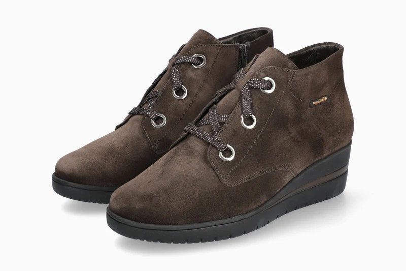 Bottines PERYNE marron foncé