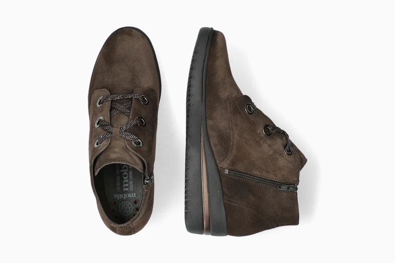 Bottines PERYNE marron foncé