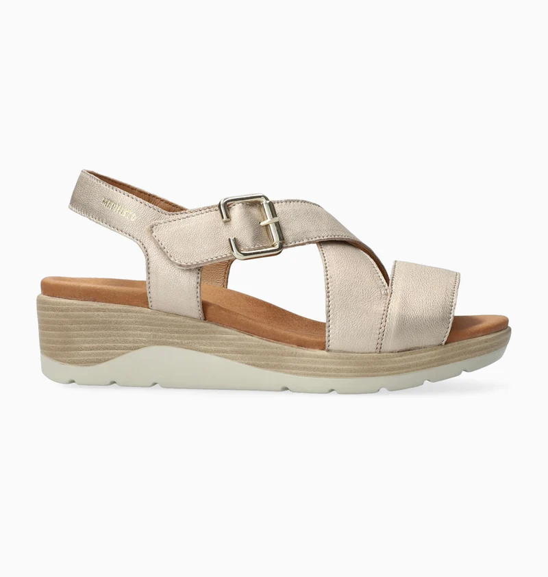 Sandales CLAUDINE gris clair