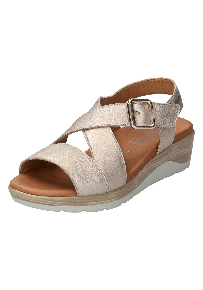 Sandales CLAUDINE gris clair