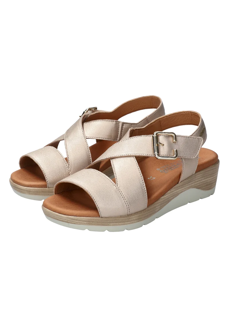 Sandales CLAUDINE gris clair
