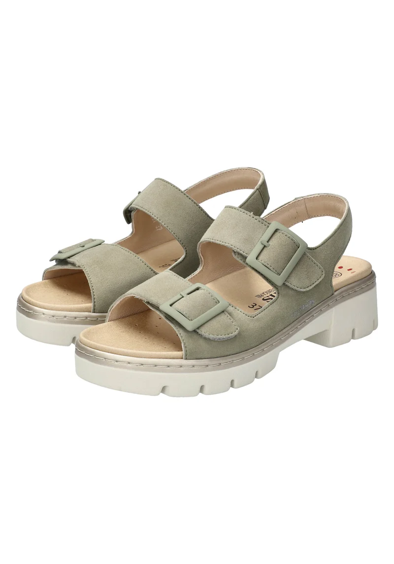 Sandales AMIRA kaki clair