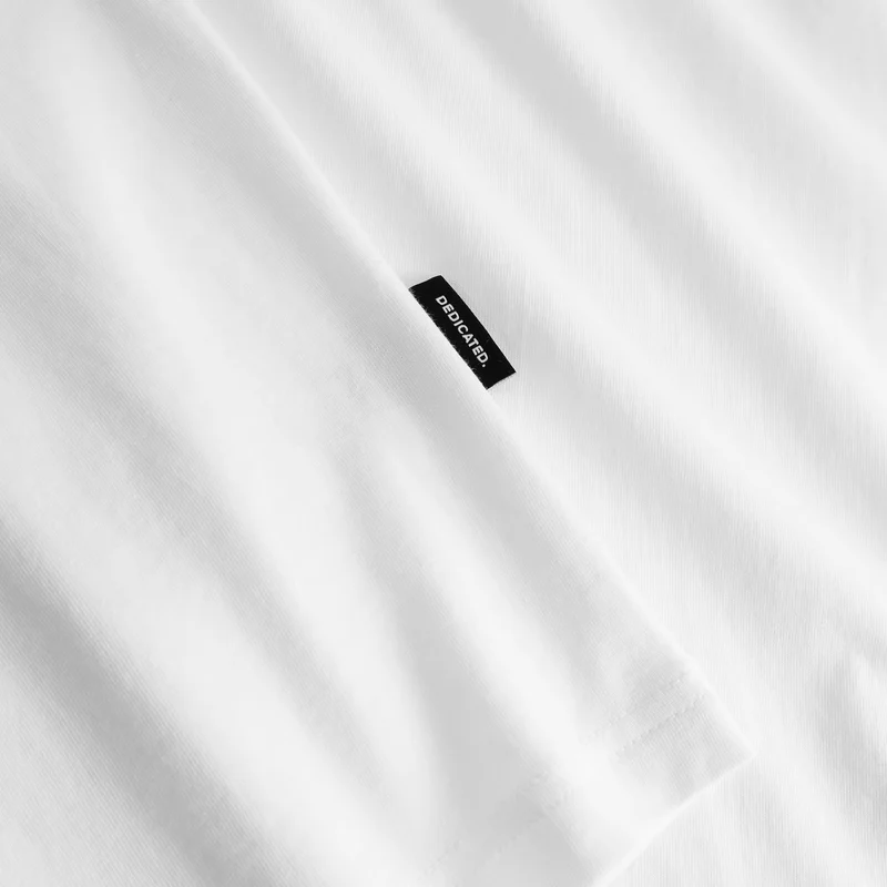 DEDICATED T-Shirt Stockholm Ski Crash Emb White