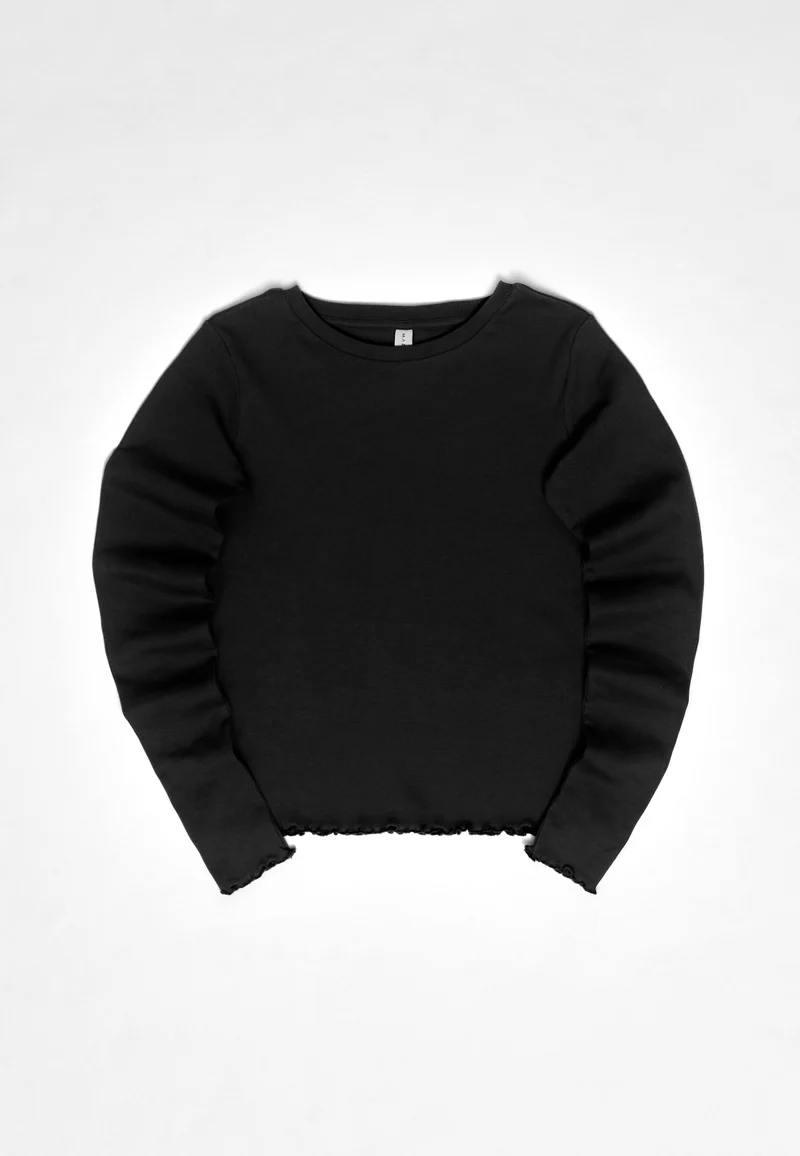 MAZINE Babylock Hems Longsleeve black