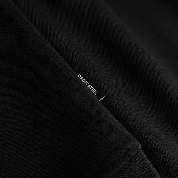 DEDICATED Sweatshirt Malmoe Painted Side Bike Black