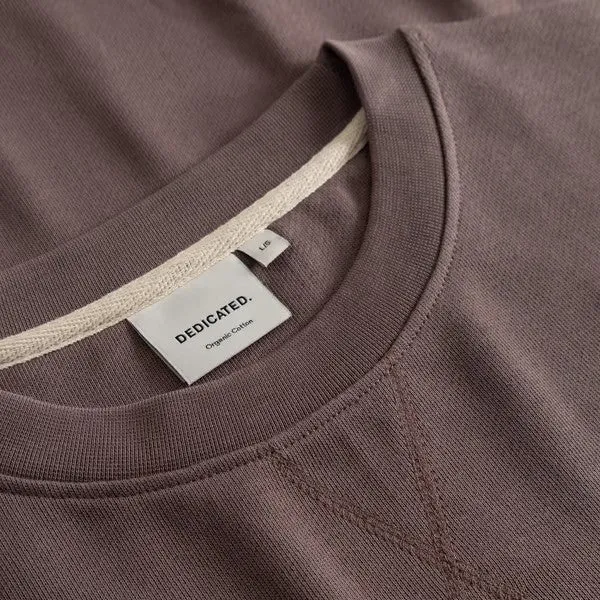 DEDICATED Sweatshirt Bettna Sparrow Brown
