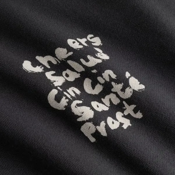 DEDICATED Sweatshirt Malmoe Cheers Salud Charcoal