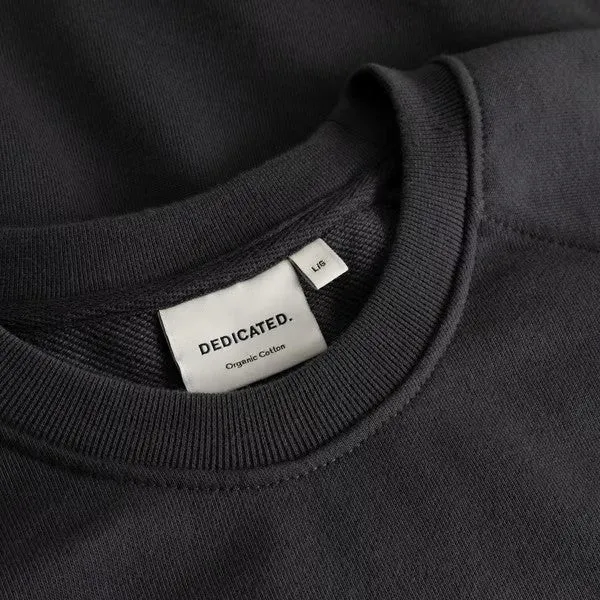 DEDICATED Sweatshirt Malmoe Cheers Salud Charcoal