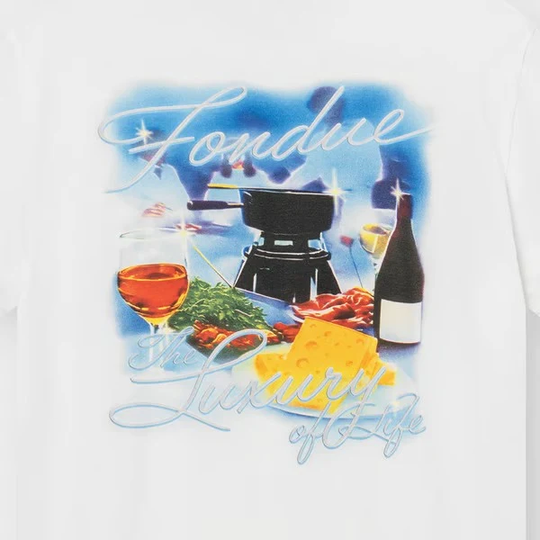 DEDICATED T-Shirt Stockholm Fondue White