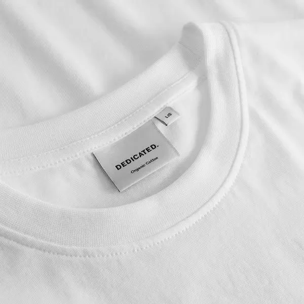 DEDICATED T-Shirt Stockholm Fondue White