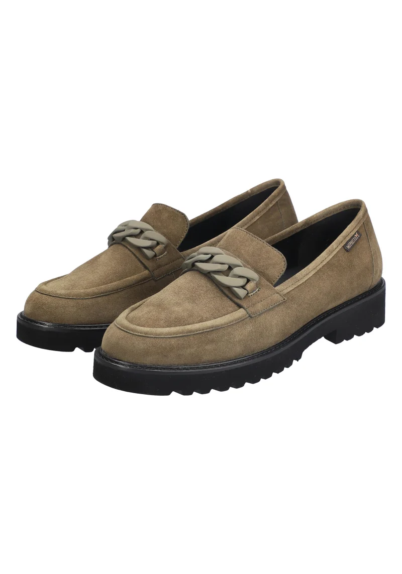 Mocassins SALKA vert loden