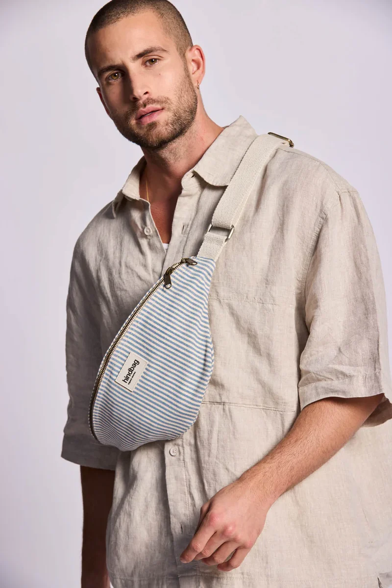 HINDBAG Olivia Streifen blau