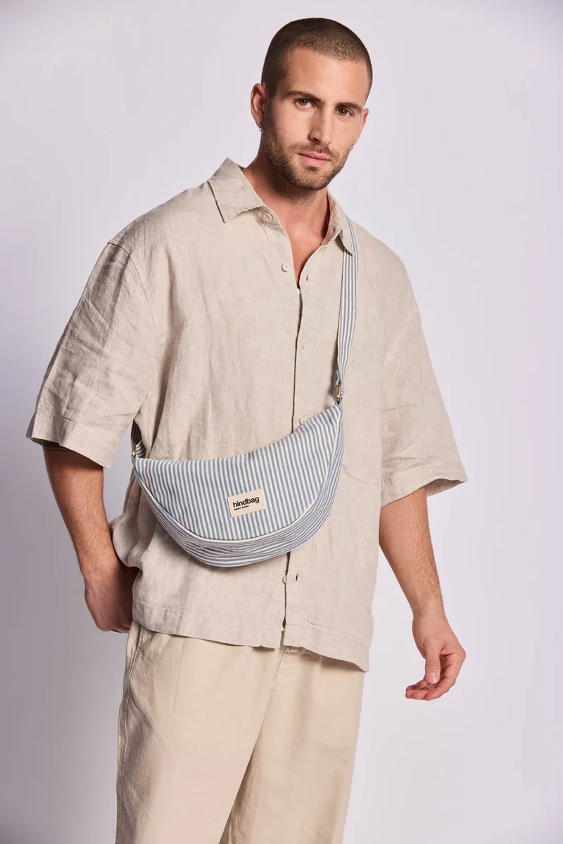 HINDBAG Andrea Streifen blau