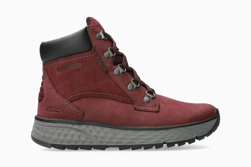 Bottines OSTARA-TEX rouge foncé