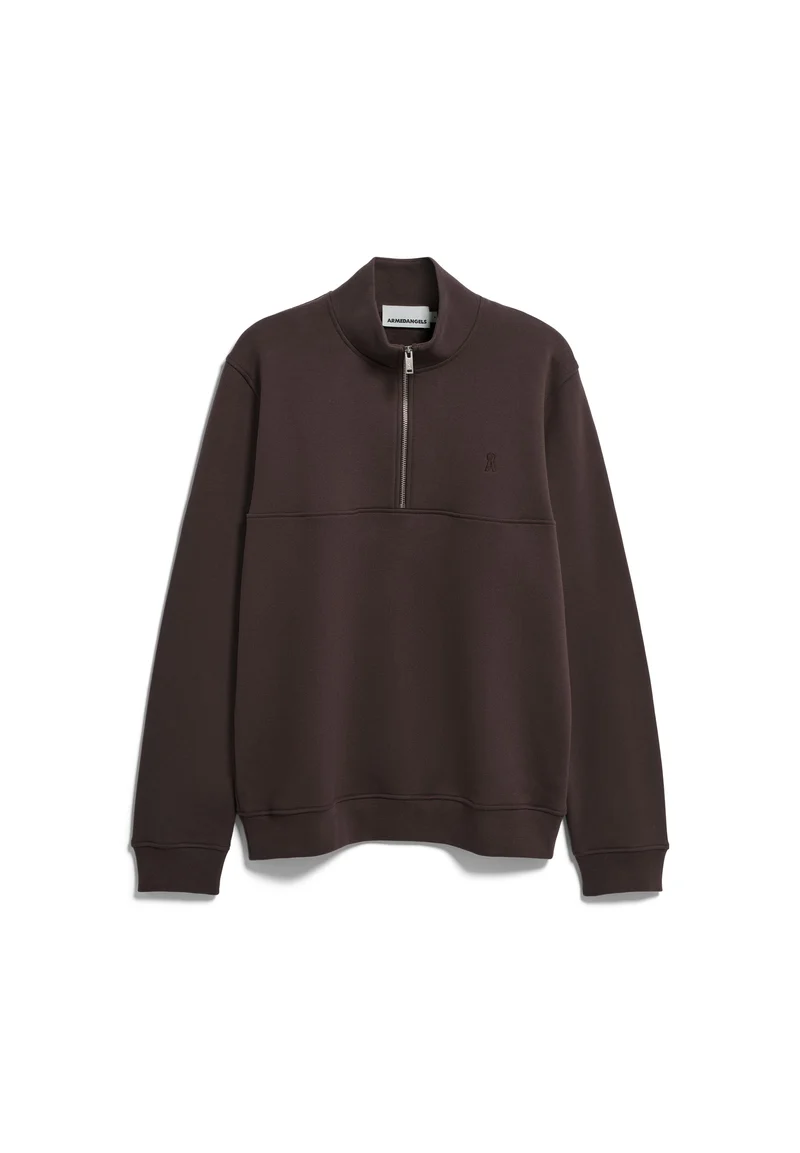 ARMEDANGELS Waarlo Fleece Troyer claystone