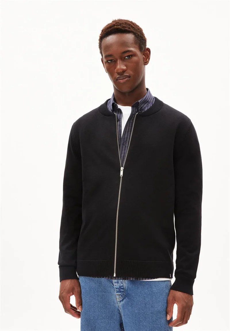 ARMEDANGELS Agaamon Knit Jacket black