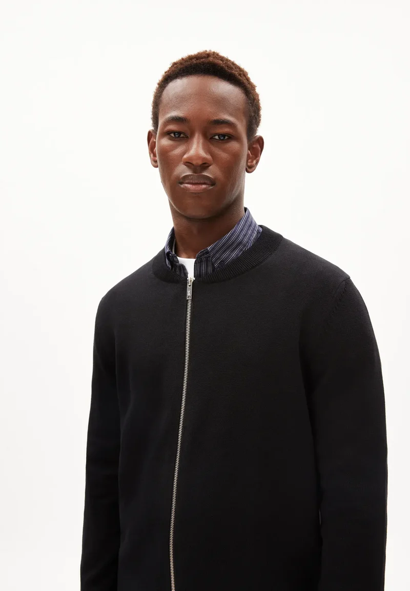 ARMEDANGELS Agaamon Knit Jacket black