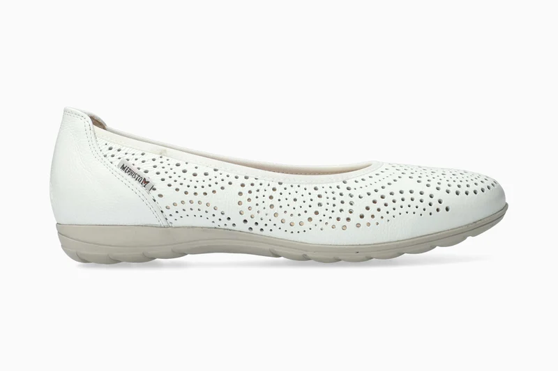 Ballerines ELSIE PERF blanches
