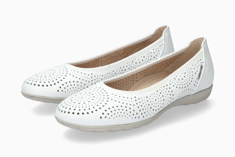 Ballerines ELSIE PERF blanches
