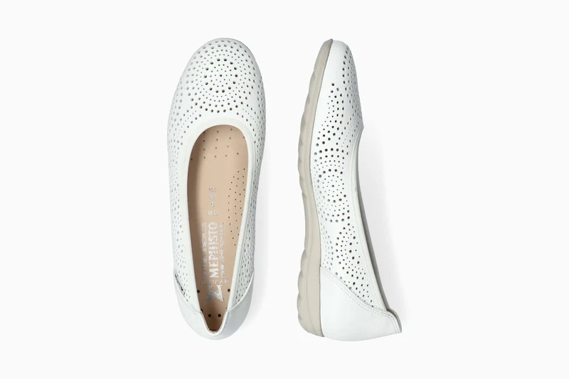 Ballerines ELSIE PERF blanches
