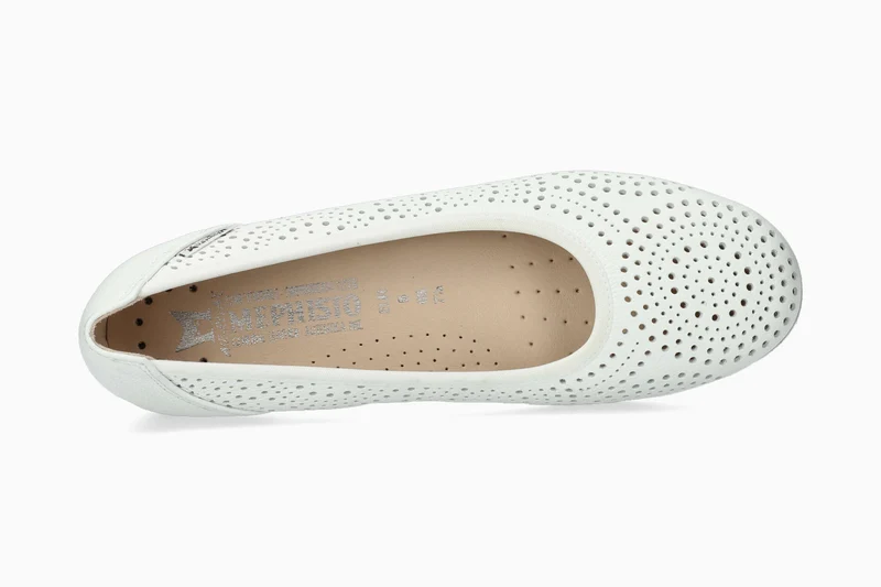 Ballerines ELSIE PERF blanches