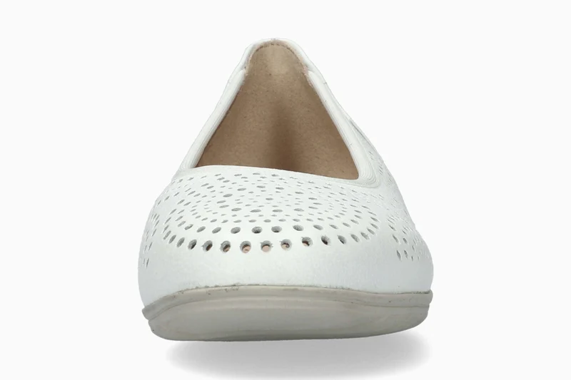 Ballerines ELSIE PERF blanches