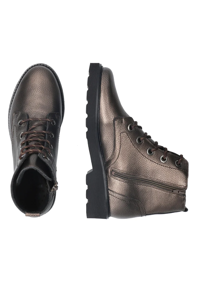 Bottines ODALIA métalliques