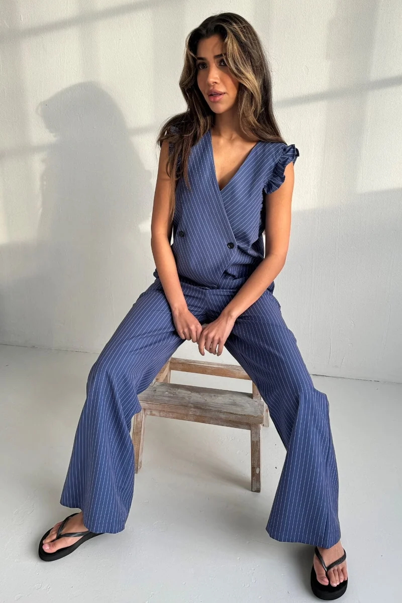 Continue - Roberta Stripe 14819 - Blue Stripe