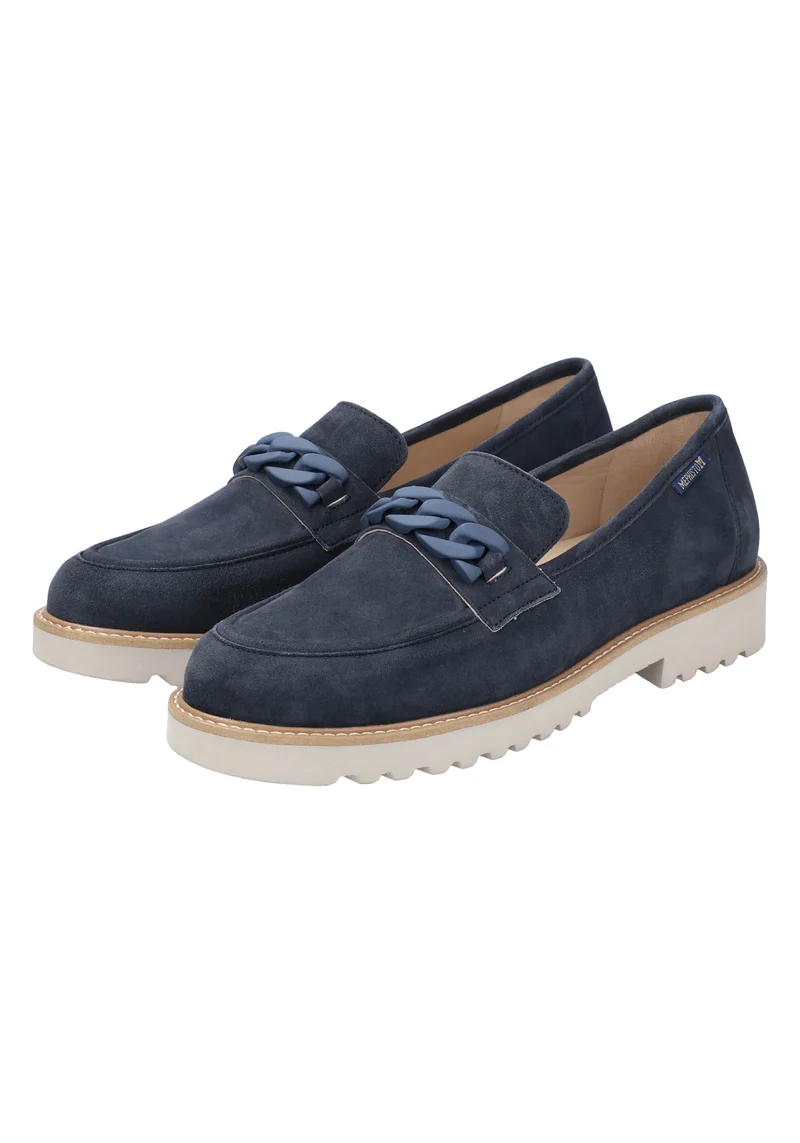 Mocassins SALKA bleus
