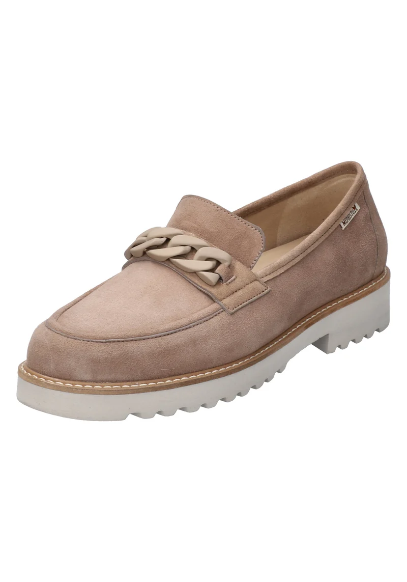 Mocassins SALKA taupe clair