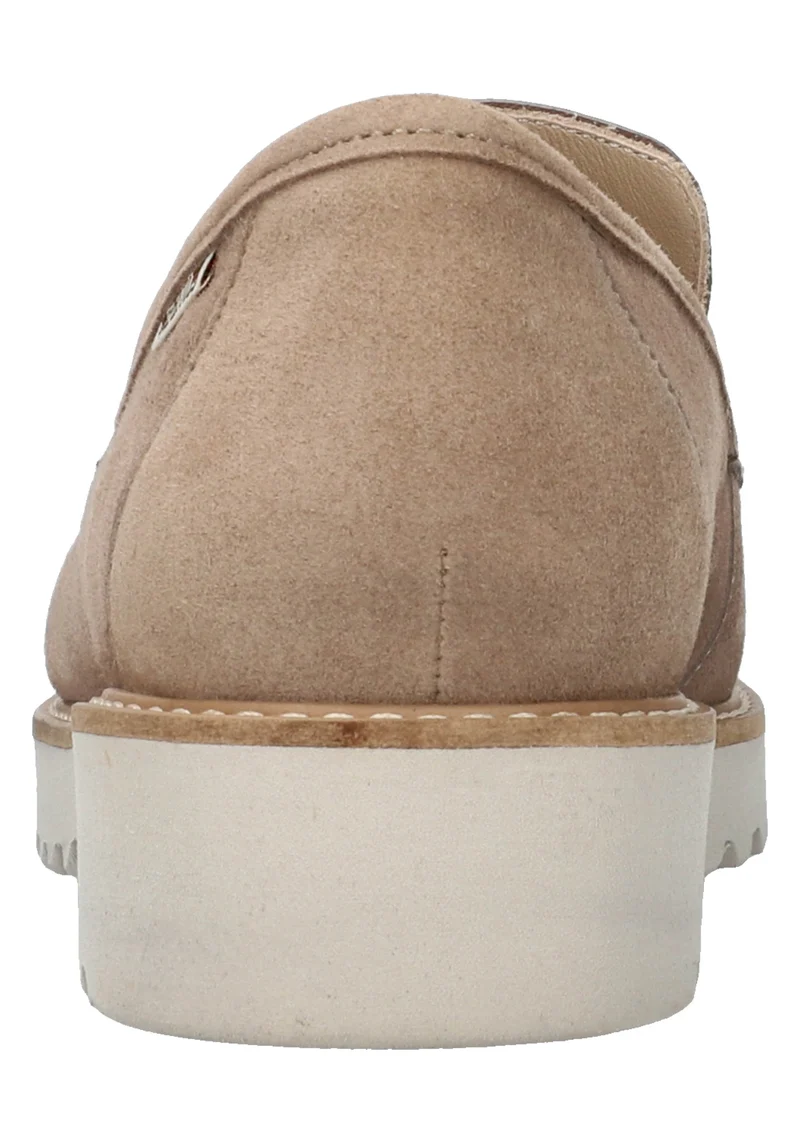 Mocassins SALKA taupe clair