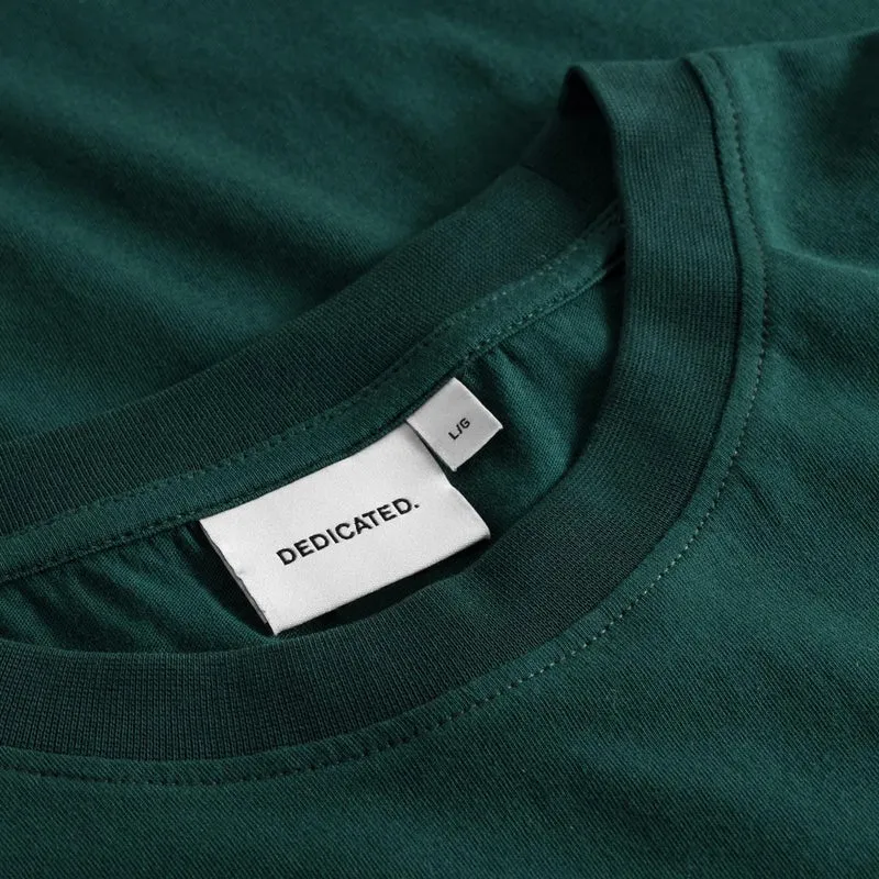 DEDICATED T-Shirt Stockholm Base Dark Green