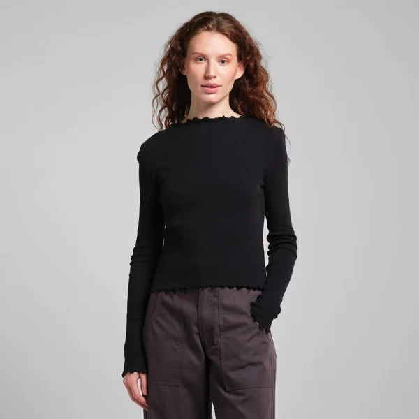DEDICATED Rib Top Ryd Black
