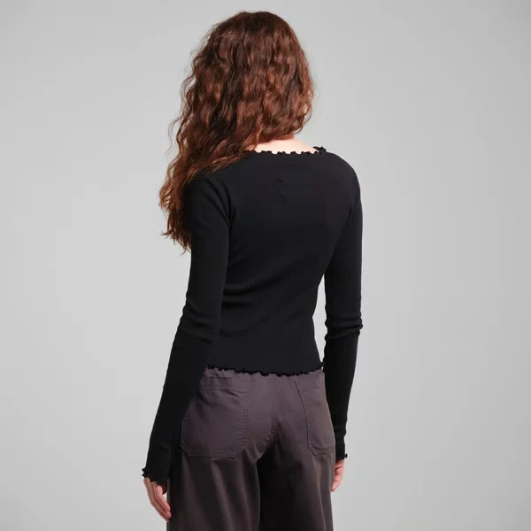 DEDICATED Rib Top Ryd Black