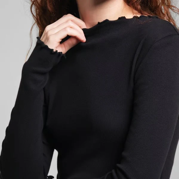 DEDICATED Rib Top Ryd Black