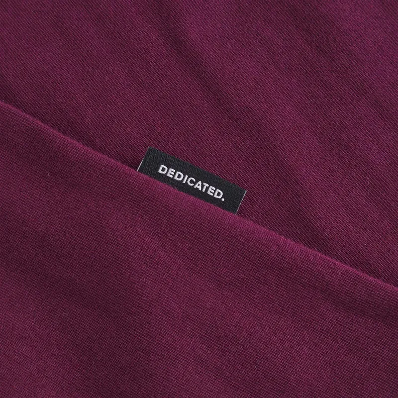 DEDICATED T-Shirt Stockholm Base Fig Red