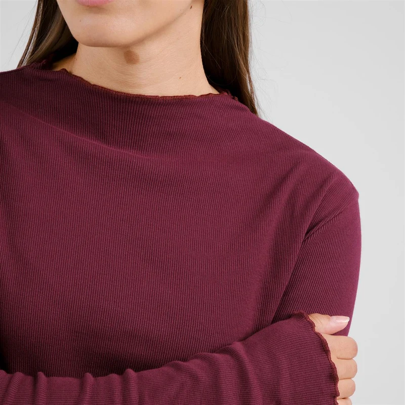 DEDICATED Rib Top Ryd Fig Red