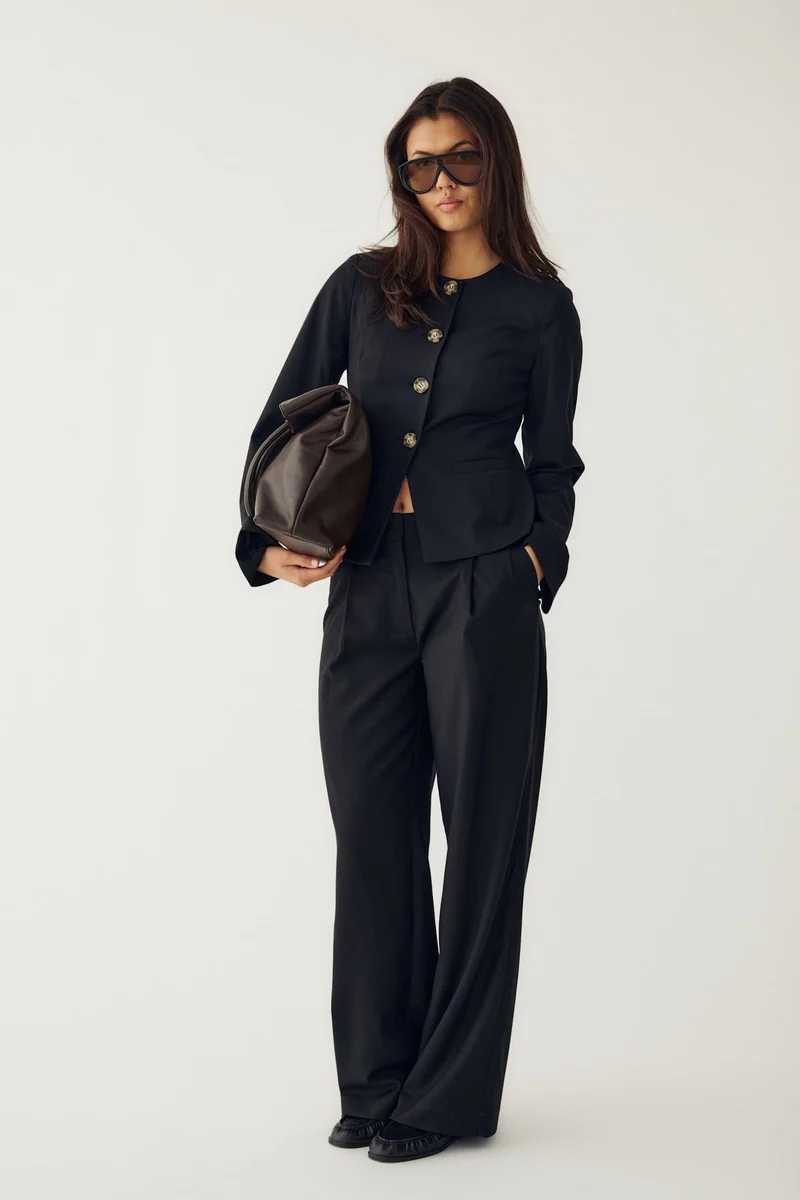 Noella - N-Kazia S Pants 12700036 - 004 - Black