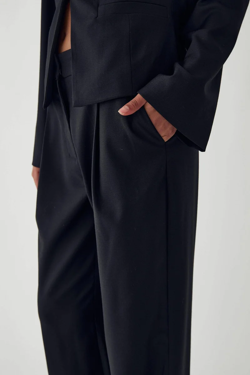 Noella - N-Kazia S Pants 12700036 - 004 - Black