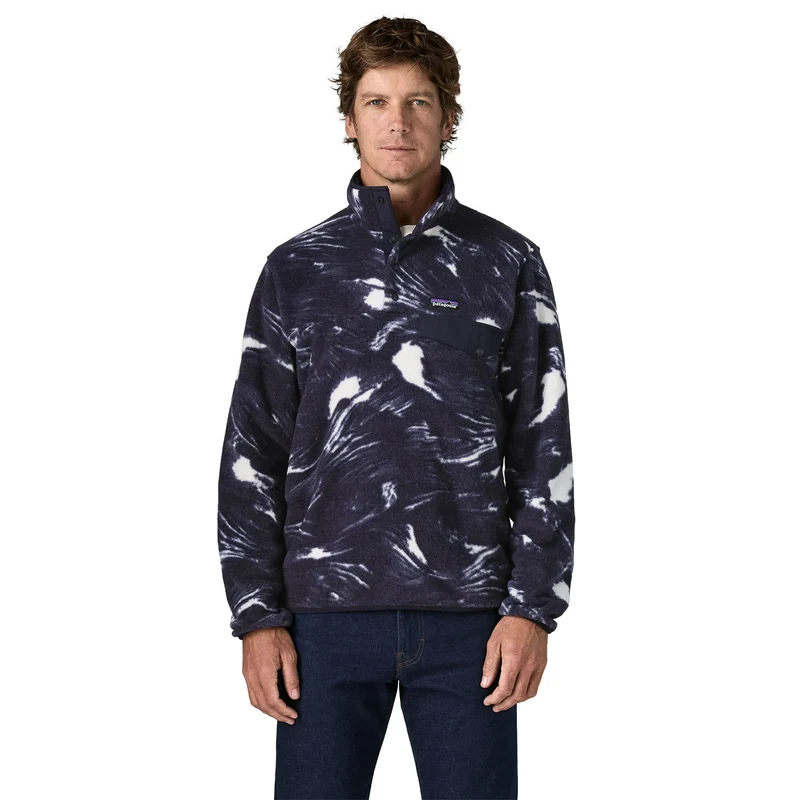 PATAGONIA Men´s Lw Synch Snap-T P/o polar breeze: sunken blue