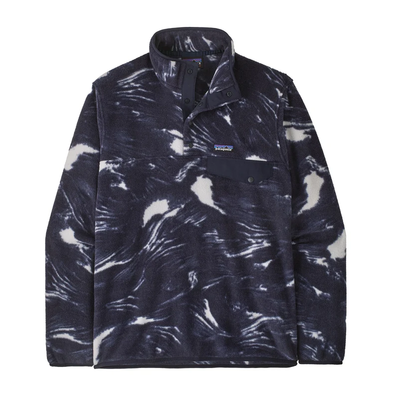 PATAGONIA Men´s Lw Synch Snap-T P/o polar breeze: sunken blue