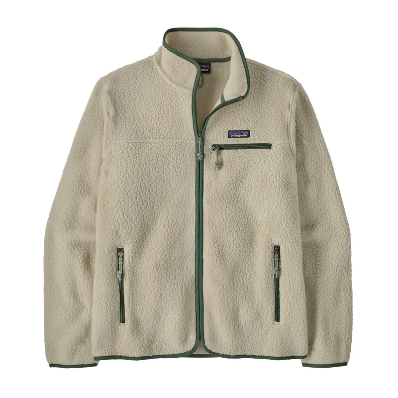 PATAGONIA Men´s Retro Pile Jkt pelican w/canopy green
