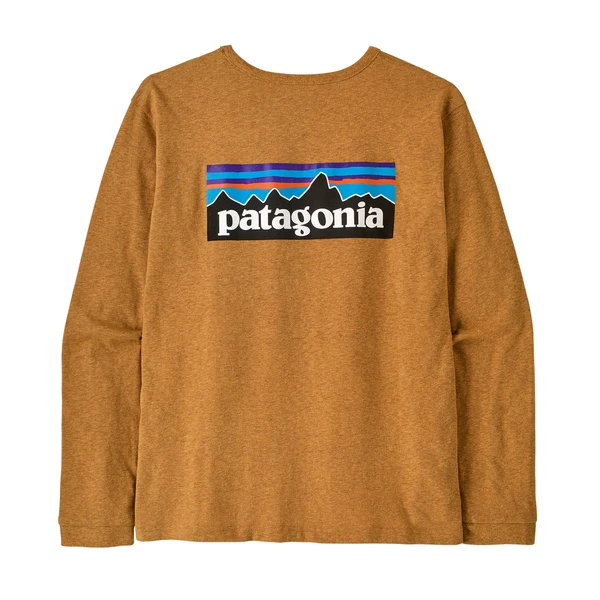 PATAGONIA Women´s L/s P-6 Logo Responsibili-Tee dried mango