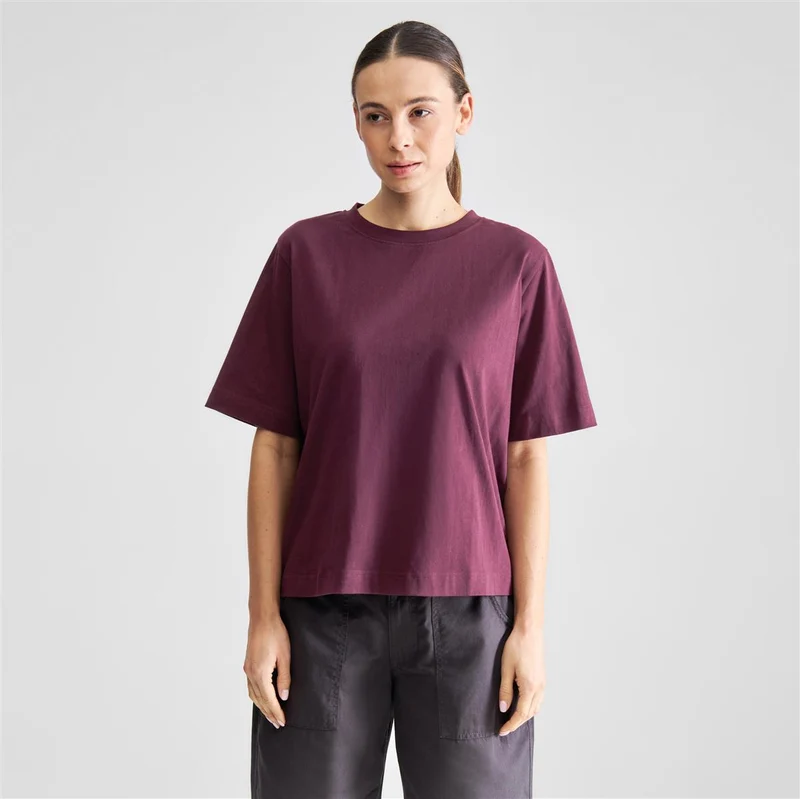 DEDICATED T-Shirt Vadstena Base Fig Red