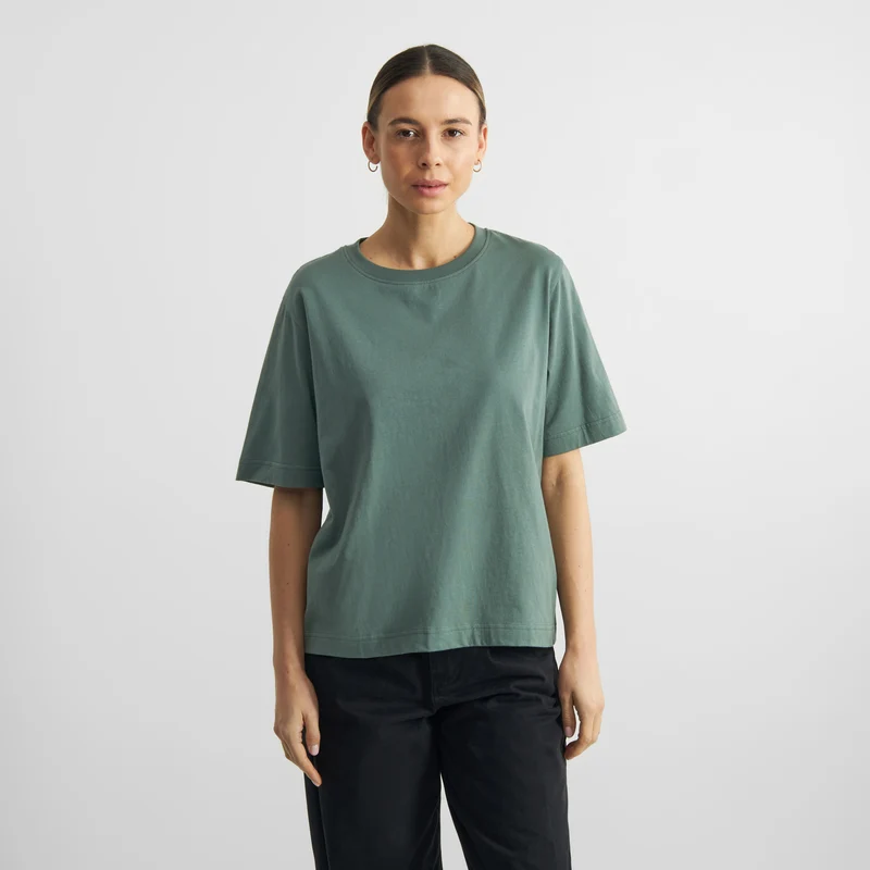 DEDICATED T-Shirt Vadstena Base Forest Green