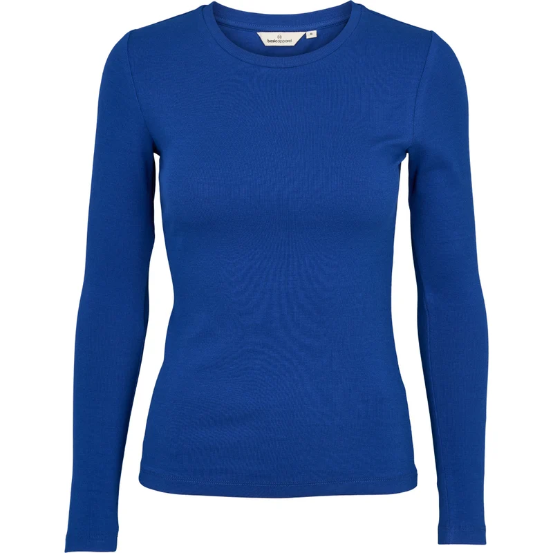 BASIC APPAREL Ludmilla Ls Tee sodalite blue