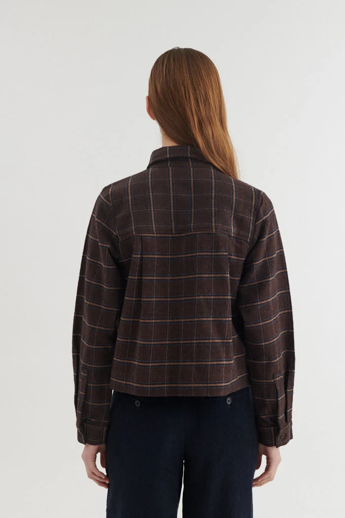 BASIC APPAREL Misa Shirt chicory coffee